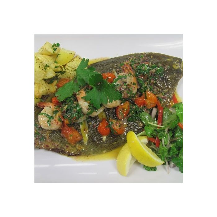 Grilled Whole Flounder