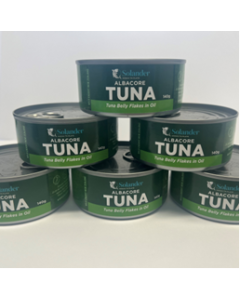 Albacore Tuna (NZ) Belly Flakes in Oil/140g Can