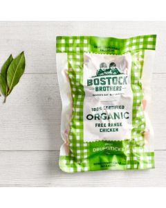 Bostock Organic Chicken Drumsticks 900g/Frozen