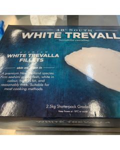 White Trevalla Fillets Skin On Bone In (800g+) 2.5kg/Frozen