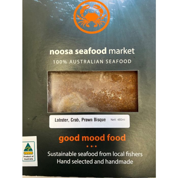 Lobster, Crab and Prawn Bisque 480ml/Frozen Gourmet Seafood Online, NZ