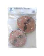 Skipjack Tuna Steaks Skin On Bone In (2-3 pces) 1kg Pack/Frozen