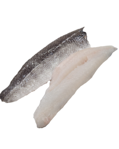 Blue Cod Fillets Skin On Boneless per 500g/Fresh