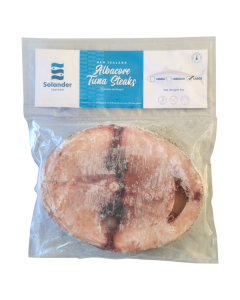 Albacore Tuna NZ Steaks Bone In 1kg pack/Frozen 