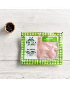 Bostock Organic Chicken Tenders 500g Pack/Frozen 