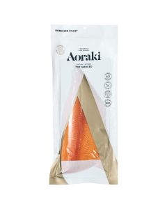 Hot Smoked Aoraki Salmon Fillets Original (800g-1kg) Per Kg/Fresh
