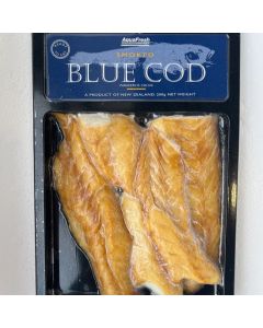 Hot Smoked Blue Cod 200g Pack/Fresh 