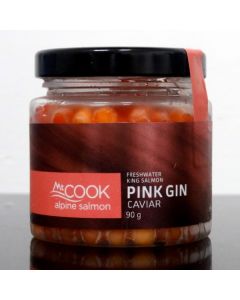 Mt Cook Salmon Caviar Pink Gin 90g Jar/Frozen