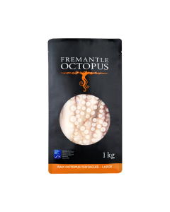 Octopus Fremantle Raw Tentacles 1kg Pack/Frozen