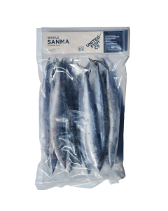 Sanma Whole (60-70g) 1kg pack/Frozen