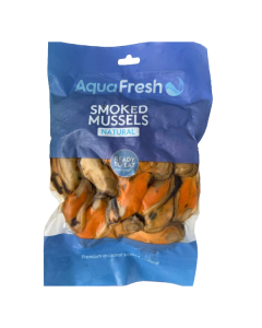 Hot Smoked Mussels Natural 250g Pack/Fresh