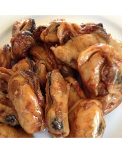Hot Smoked Mussels Natural 250g Pack/Fresh