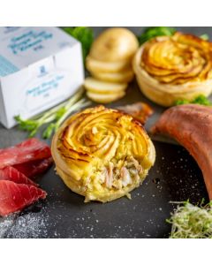 Southern Ocean Smoked Bluefin Tuna Kumara Top Pie/Frozen
