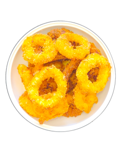Panko Crumbed Squid Rings 2kg Carton/Frozen