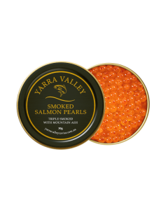 Yarra Valley Salmon Caviar Triple Smoked Pearls 30g/Frozen