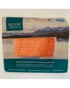 Salmon Mt Cook Skin On (150g) Portions 600g/Frozen 