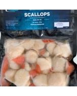 Scallops Coromandel Meat 250g/Frozen